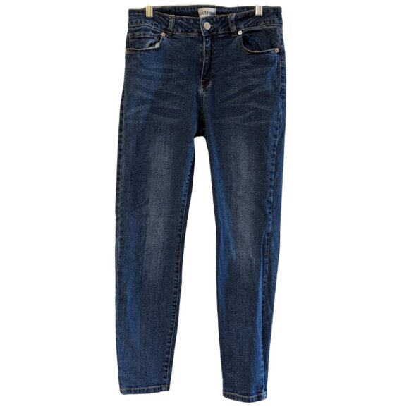 LICTZNEE Denim - LICTZNEE Women’s Skinny Stretch High Rise Jeans, Dark Blue, Size 12
